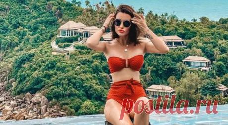 «Это вы через 40 лет»: Ксения Бородина вызвала дискуссию о вреде загара, выложив фото с пляжа . Милая Я