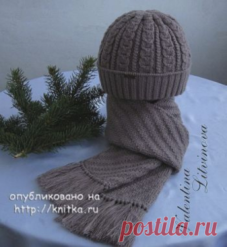 Шапка и шарф спицами, 40 схем и описаний для вязания, Вязание для женщин