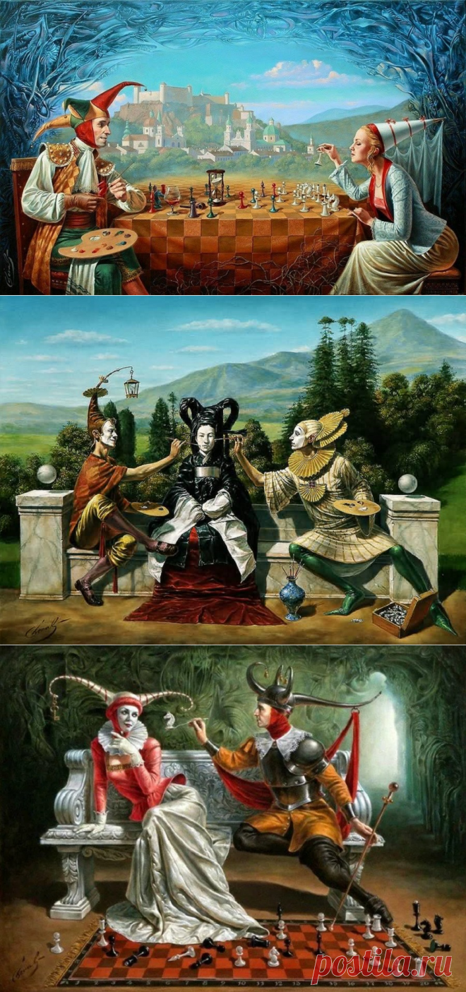 Michael Cheval (Михаил Хохлачёв) - увлекательный мир сюрреалиста, который рождает третье измерение…