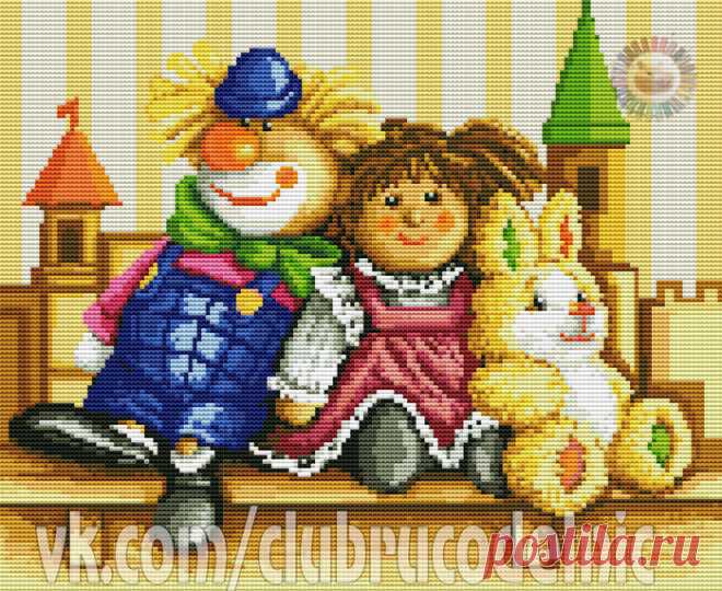 ДЕТСКАЯ ВЫШИВКА-CUDDLY