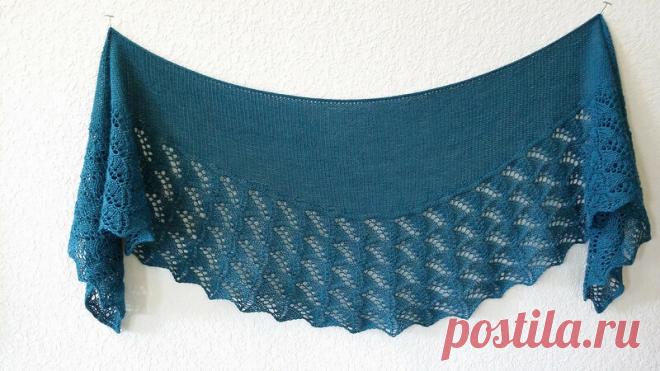 Для мастериц, которые вяжут шали, платки спицами — варианты разных моделей | Ирина СНежная & Вязание | Дзен