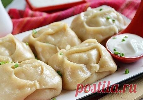 Классические манты Обожаю домашние, не сравнить с магазинными - 1000