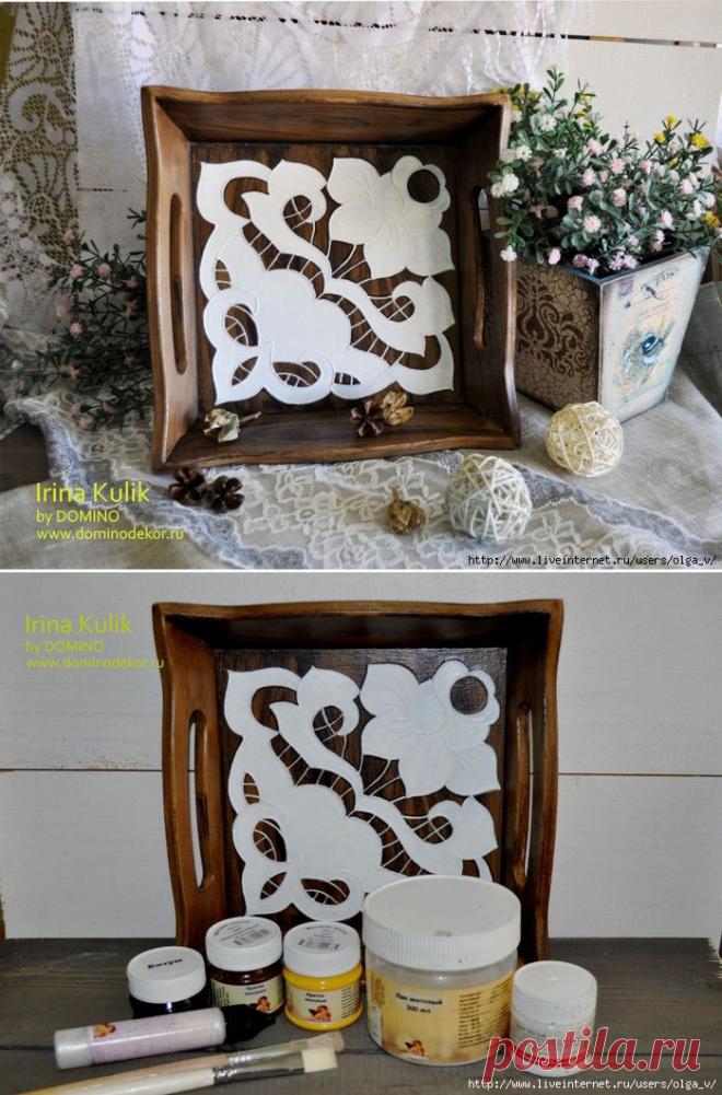 М.К. Ирины Кулик "Разнос "Салфетка Ришелье"..