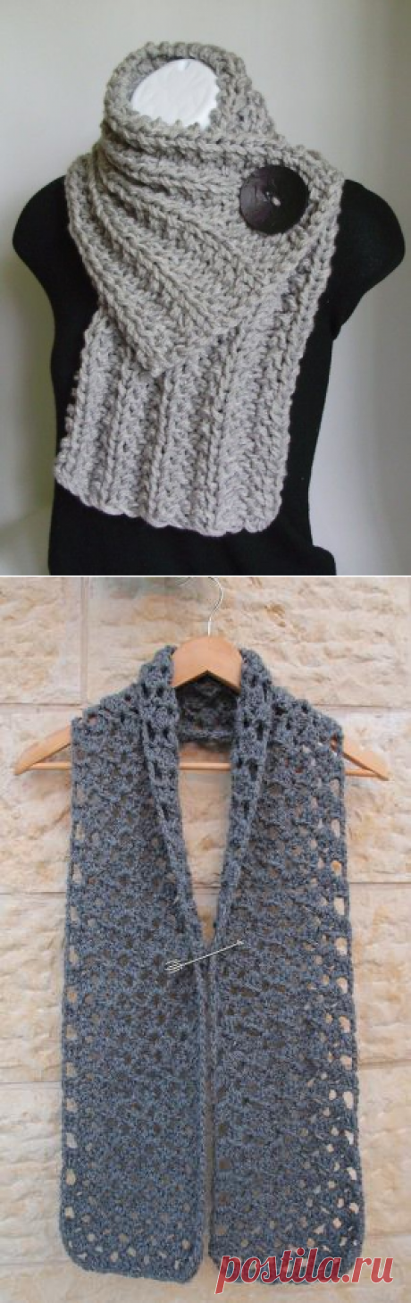 crochet scarf
