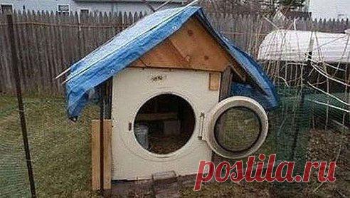 Что можно сделать со старой стиральной машинкой))