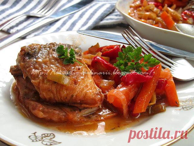 Постигая искусство кулинарии... : Скумбрия в эскабече (Escabeche de caballa)