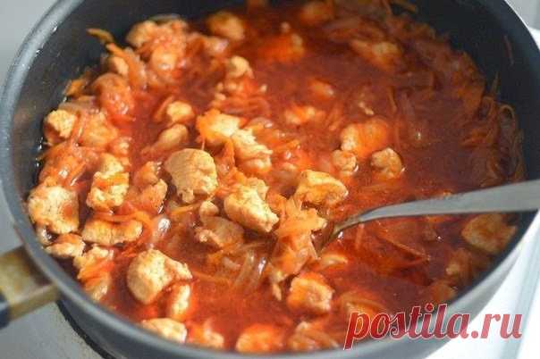 шеф-повар Одноклассники: Гуляш из курицы