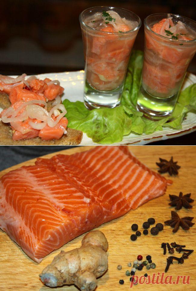 Маринованная семга по-восточному - Портал «Домашний»