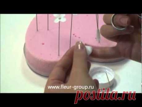 Керамическая флористика fleur - Урок 1 (часть 2).wmv - YouTube
