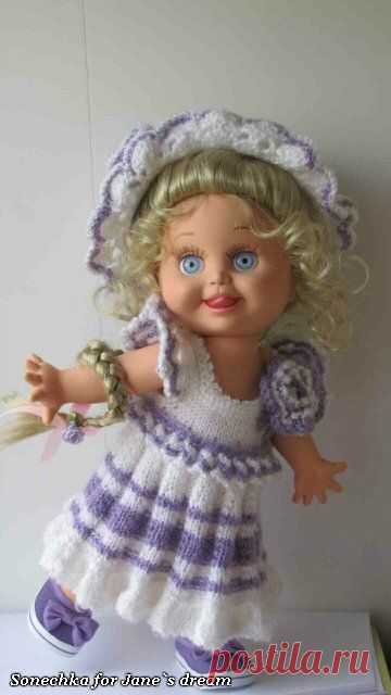Такая вот прелесть - одежда для кукол от Ирины Ереминой