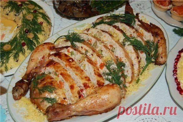 Шустрый повар.: Курица фаршированная ветчиной и сыром