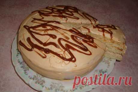 Торт «Молочная Девочка» на сгущенке - Женская страница