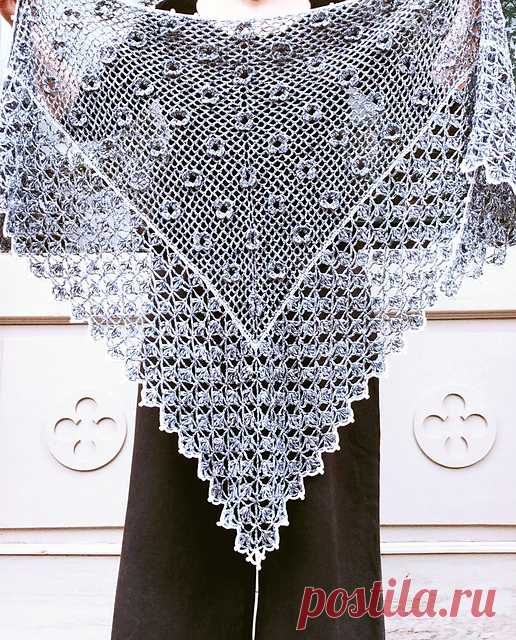 Ravelry: Mitsuko Garden Shawl pattern by Grassharp Stitches