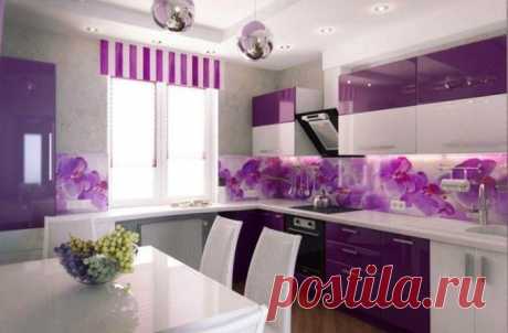 Стеклянные панели с принтами для кухни — Наши дома