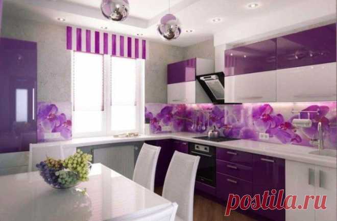 Стеклянные панели с принтами для кухни — Наши дома