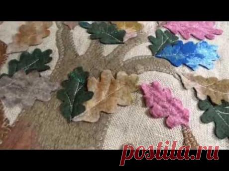 Как мы валяли желуди / Kids make acorns from wool