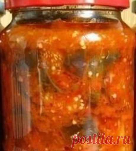 Баклажаны по-корейски на зиму