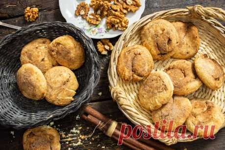 Самые вкусные творожные сконы с орехами и корицей. Пошаговый рецепт с фото — Ботаничка