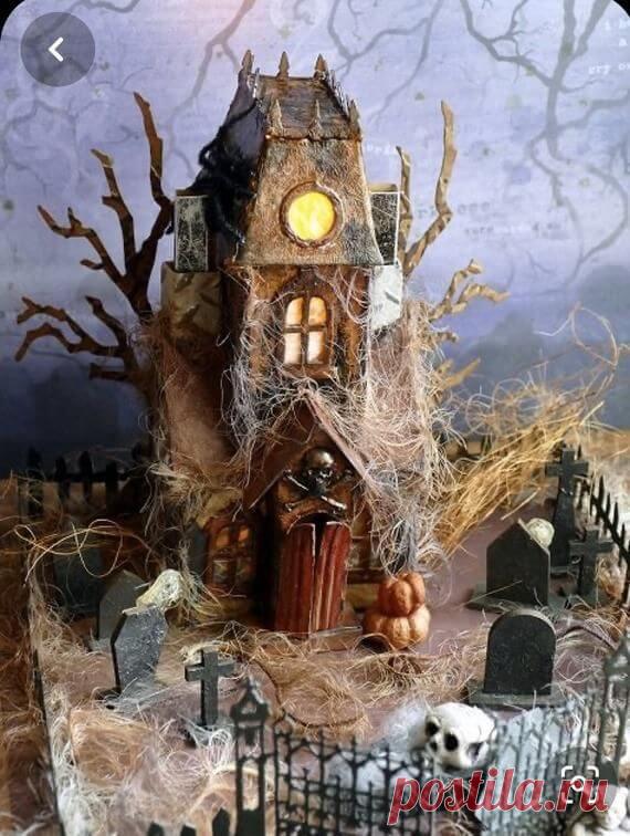 Диорамные интерьерные композиции на Хэллоуин - Planetalsad