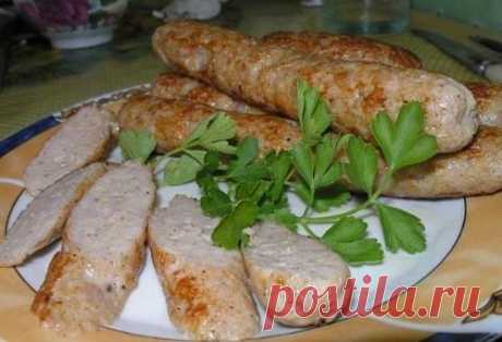 Домашние куриные колбаски — Мой садочек