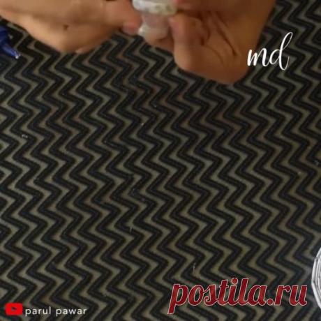 Шкатулка из газетных трубочек