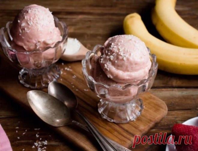 Простые рецепты. Домашнее мороженое для детей! Готовим вместе с ребёнком за 5 минут!