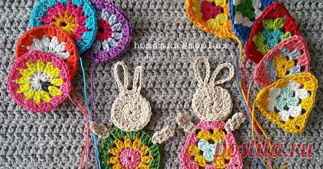 Make it ! The Granny Bunny !!! You know, this picture from my  Instagram feed  has collected more than 900 likes ...        ... and a colourful crocheter named Karin @wool...