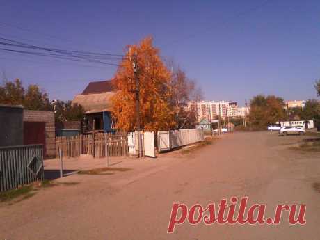 Осень в Астрахани.