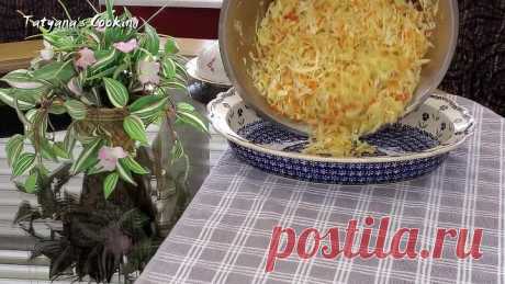 Тушеная капуста с мясом. Получается ЦЕЛЬНАЯ НЕ ВОДЯНАЯ