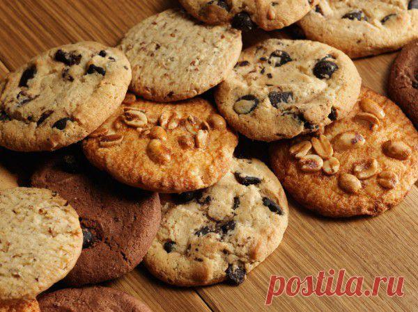 Домашнее печенье с миндалем и шоколадом - Рецепты. Кулинарные рецепты блюд с фото - рецепты салатов, первые и вторые блюда, рецепты выпечки, десерты и закуски - IVONA - bigmir)net - IVONA