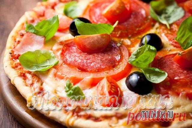 Очень вкусное дрожжевое тесто для пиццы, как готовят в пиццерии - 6 рецептов с фото