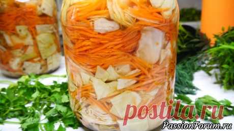 Все, кто пробуют, остаются в восторге! Вкуснейшая капуста по-корейски - запись пользователя kalnina в сообществе Болталка в категории Кулинария Капусту по-корейски на зиму. Процесс приготовления очень легкий, на вкус получается очень оригинальной: пикантная, в меру острая. Капуста маринуются достаточно быстро, обычно в течении суток.