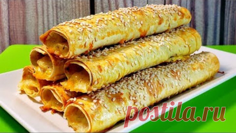 Делаю Таких Много но Всегда их Мало. Обалденные Куриные Трубочки.