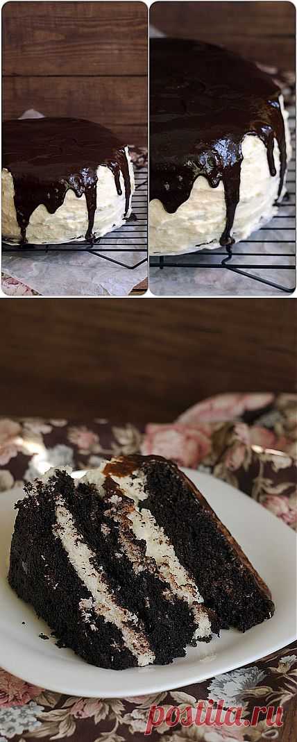 безумный шляпник - Шоколадно-кокосовый торт