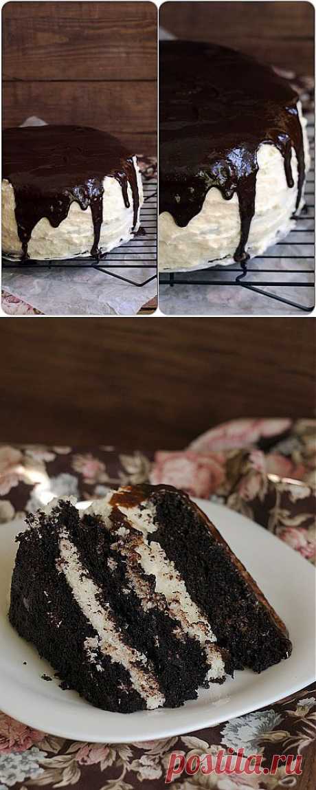 безумный шляпник - Шоколадно-кокосовый торт