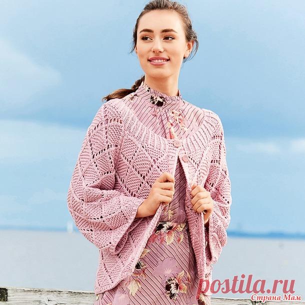 Короткий жакет реглан - Вязание - Страна Мам