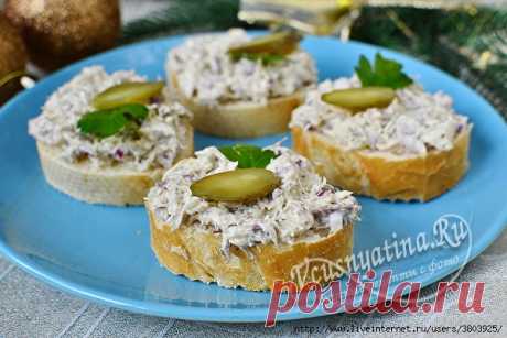 Рийет из скумбрии – вкусная намазка на тост