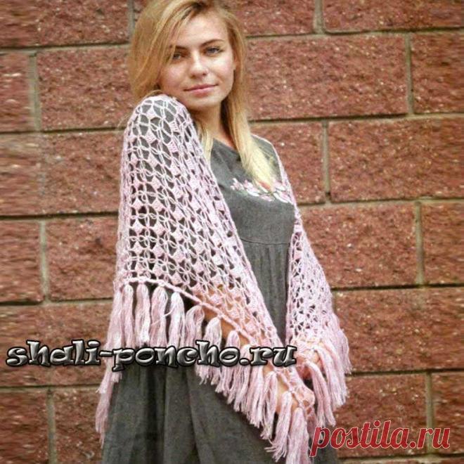 Шаль Соломоновы петли