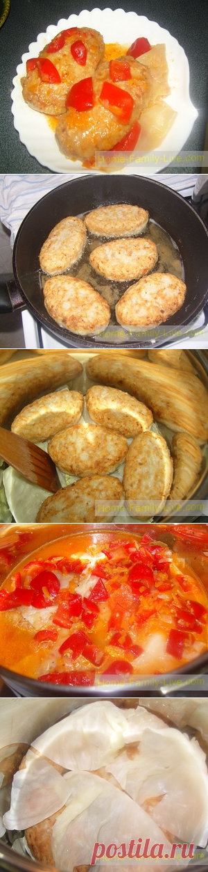 Ленивые голубцы/Сайт с пошаговыми рецептами с фото для тех кто любит готовить