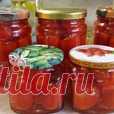 Квашеные помидоры с чесноком Кулинарный рецепт