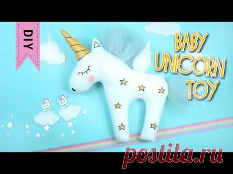 Мастер - класс "МАЛЫШ ЕДИНОРОГ"// "BABY UNICORN"