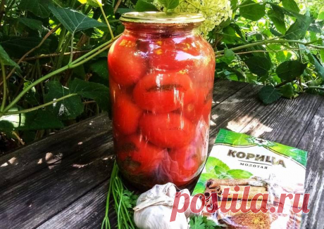Помидоры маринованные с корицей на зиму