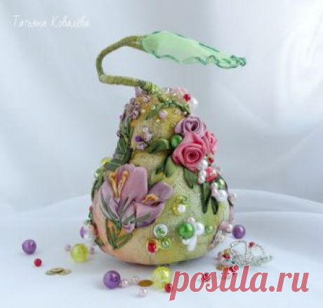 Вышивка лентами Татьяны Ковалёвой