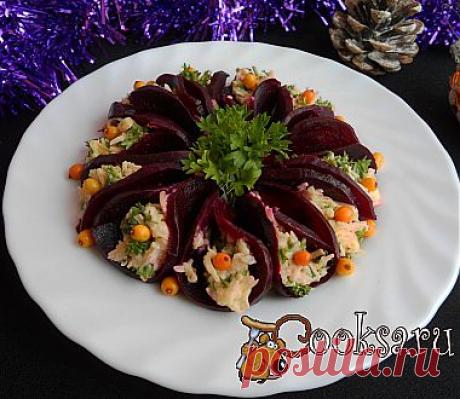 Закуска из свеклы и сыра рецепт с фото