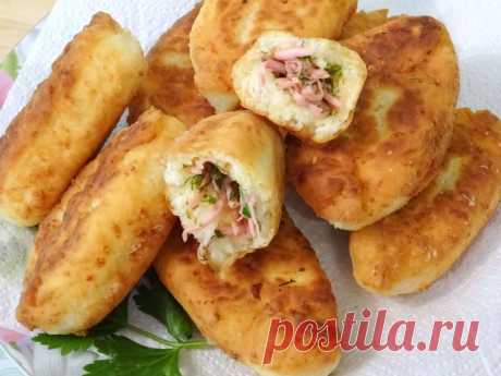 Сырные пышки-пирожки - Простые рецепты Овкусе.ру