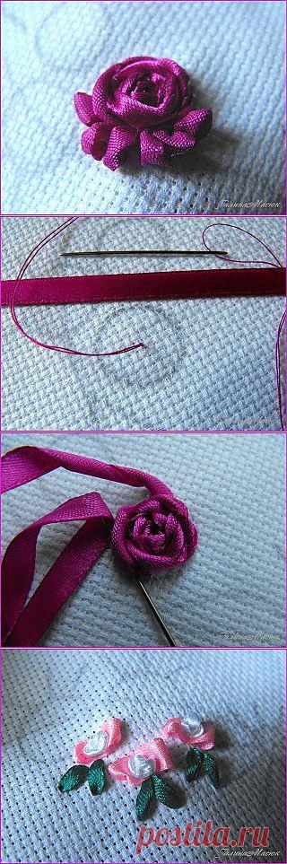 Вышивка лентами / Вышивка лентами / PassionForum - мастер-классы по рукоделию