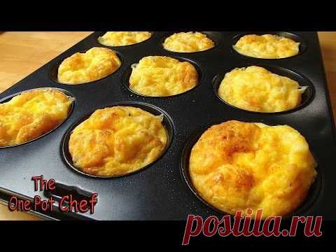 Омлет в формах для кексов