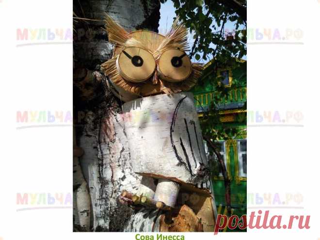 Деревянные дачные поделки