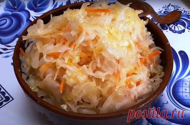 Квашеная капуста на зиму. Самый правильный рецепт: полезная, вкусная и хрустящая