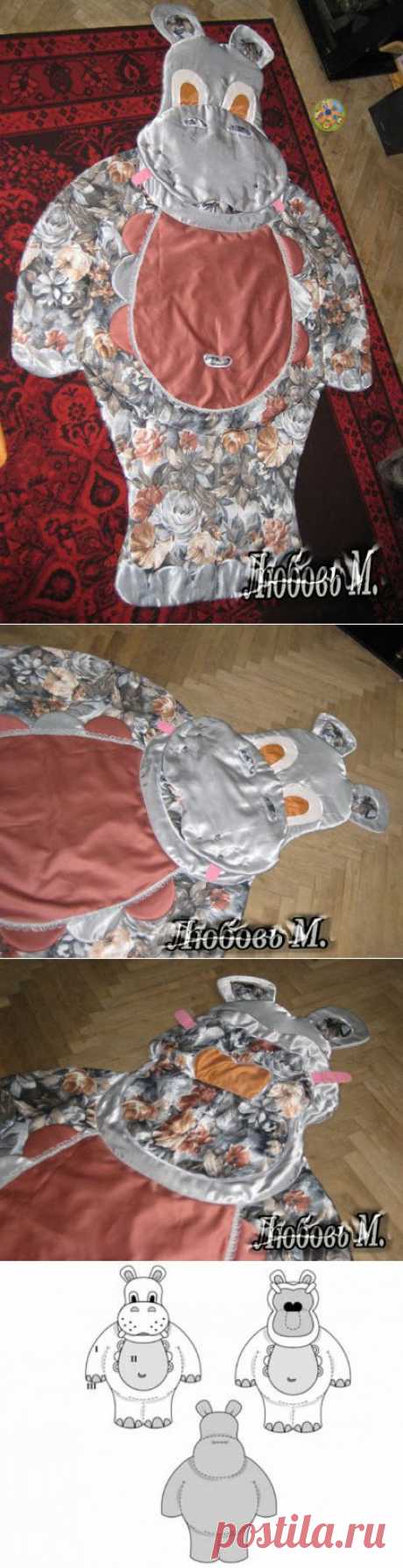 Мамин волшебный сундучок: Коврик -Бегемот